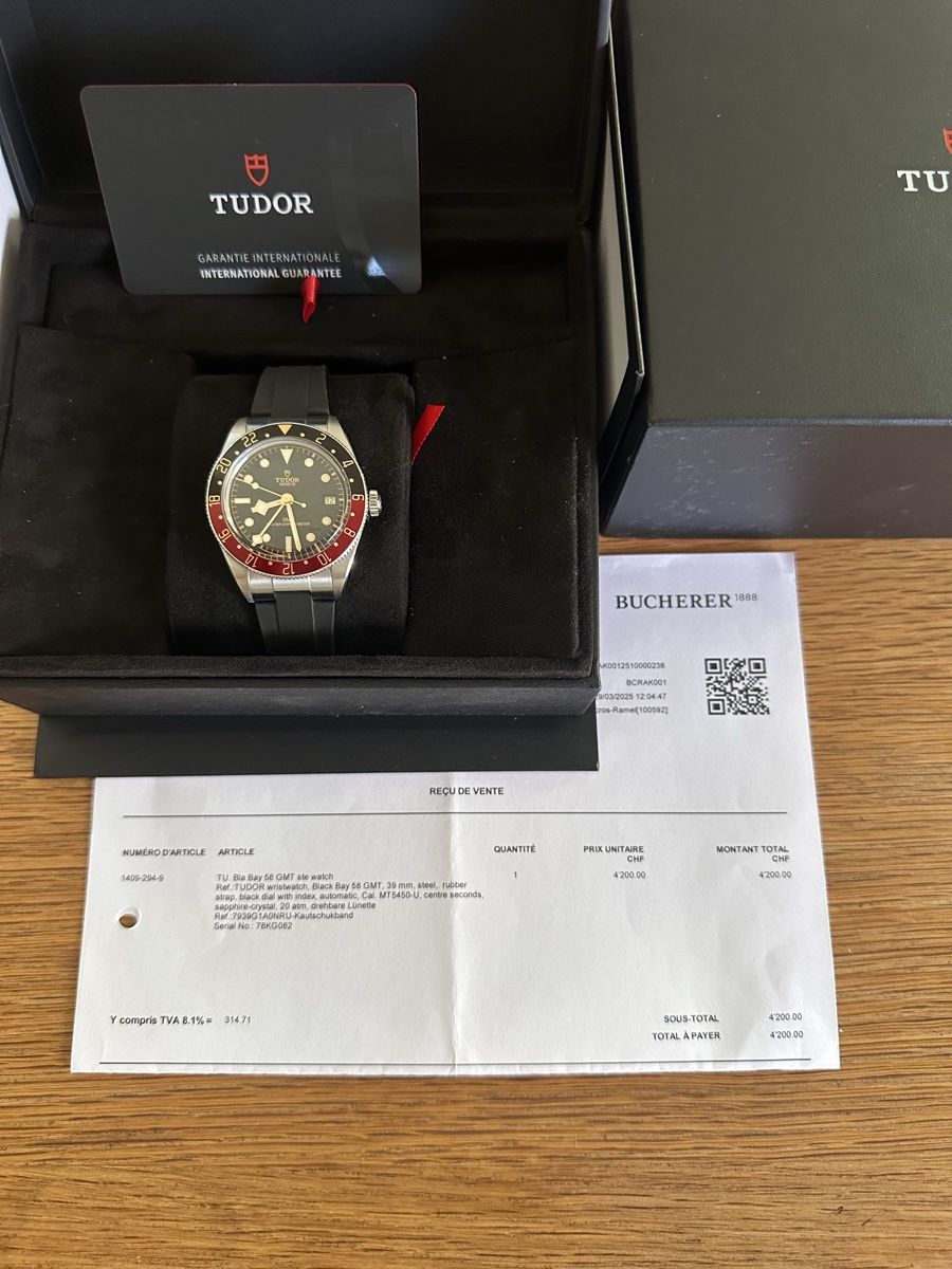 Tudor Orologi: Tudor Black Bay 58 GMT Full Set – Usato da Cointrin venduto da BK76 9