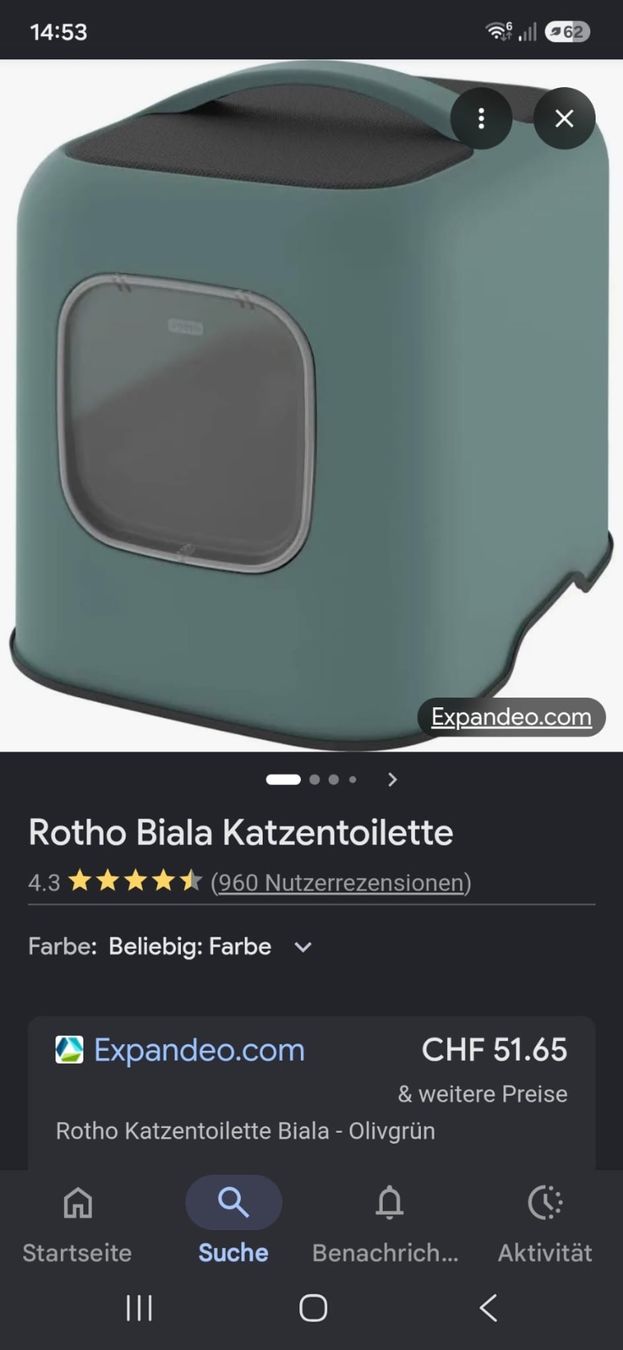 Rotho WC: Katzentoilette Rotho – Neu (gemäss Beschreibung) aus Vinelz von Lewis001 2