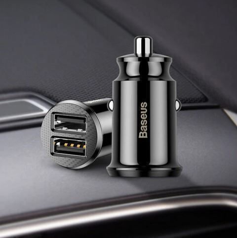 Baseus Caricabatterie: Auto-Ladegerät Mini Dual-USB-Ladegerät – Nuovo e nell'imballaggio originale da Unterägeri venduto da RmOnline 8