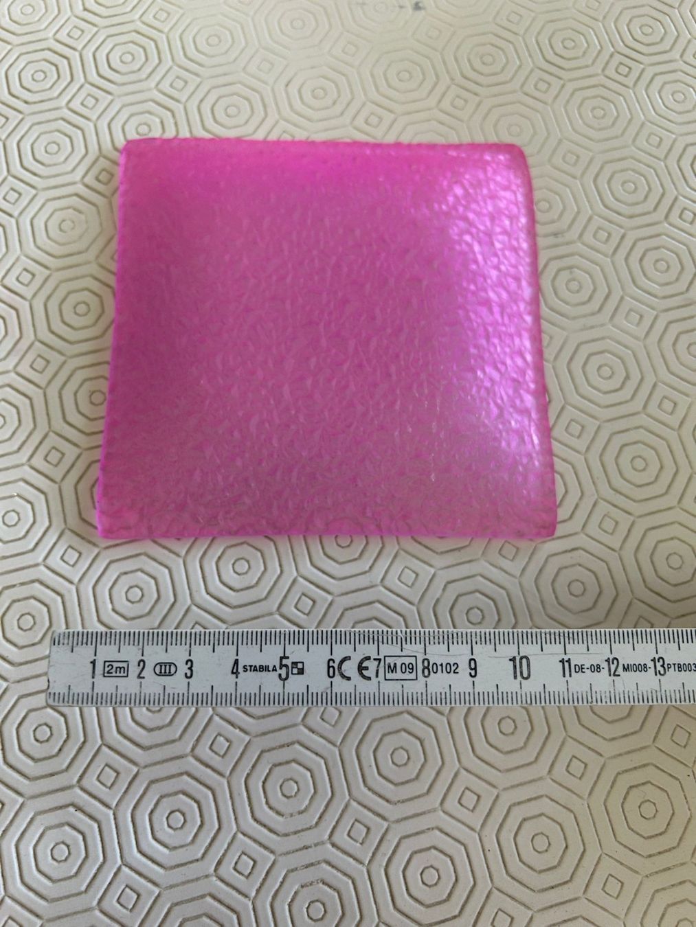 Teller: Piattino in vetro rosa – Gebraucht aus Melano von H-Sara 1