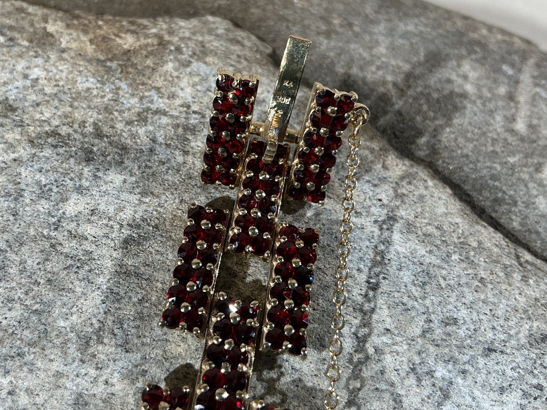 Bracciali & Braccialetti: BÖHMISCHER GRANATSCHMUCK Armband – Nuovo (secondo la descrizione) da Richterswil venduto da Restwert_Richterswil 8