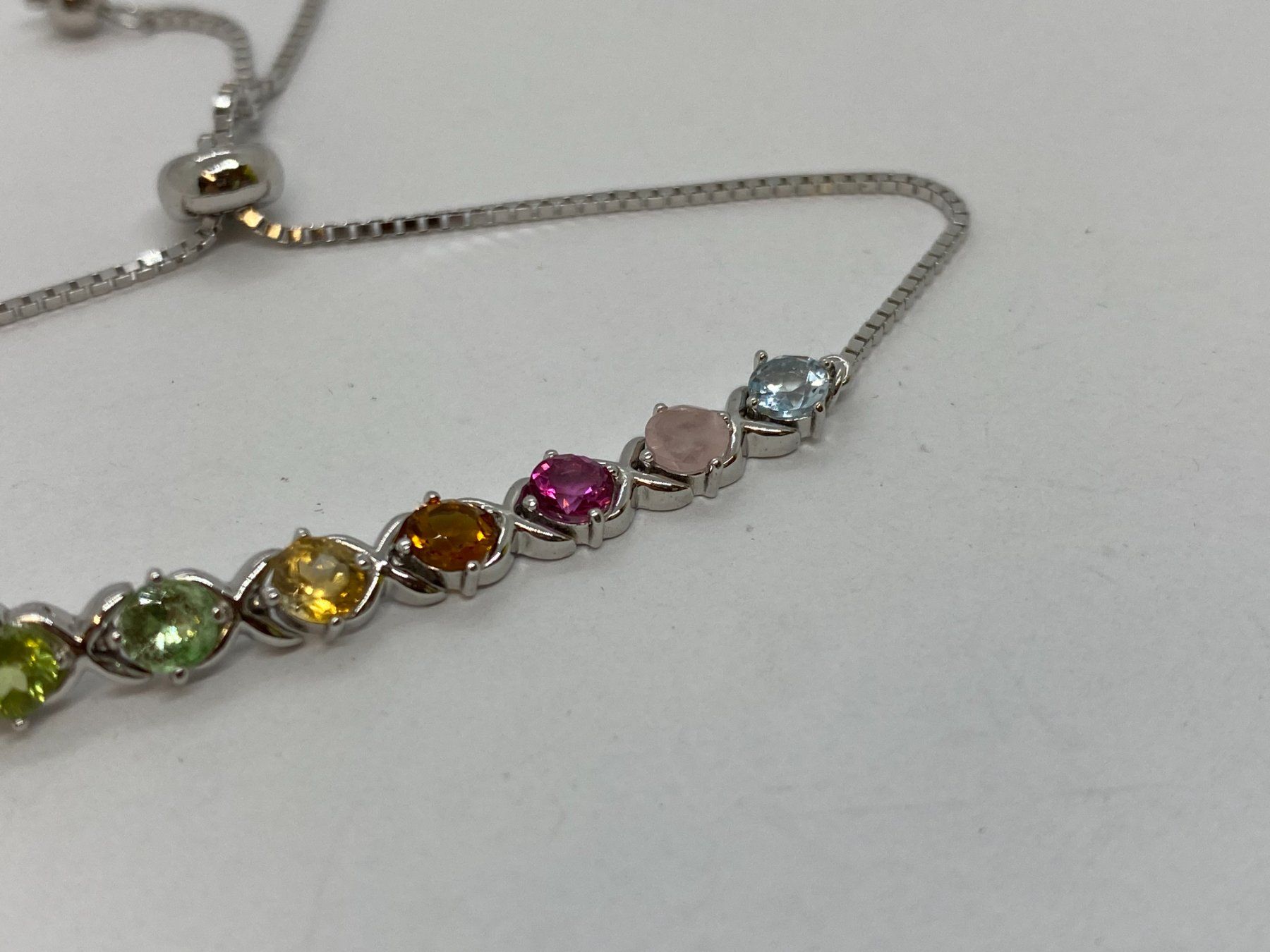 Bracciali & Braccialetti: Multi Color Armband 925 Silber /i526 – Usato da Bern venduto da JMsoehne1987 2