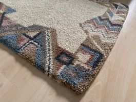Hochflor afrikanischer Teppich