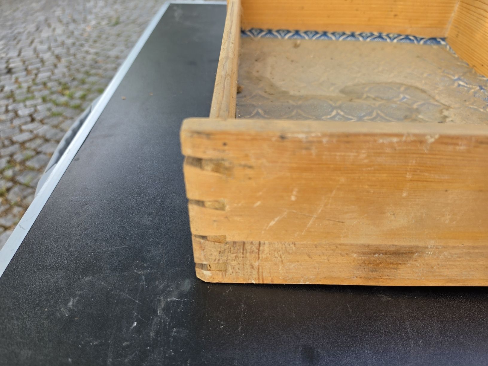 Holzartikel: Schublade mit Griff Holz gealtert – Gebraucht aus Mettlen von elios0888 7