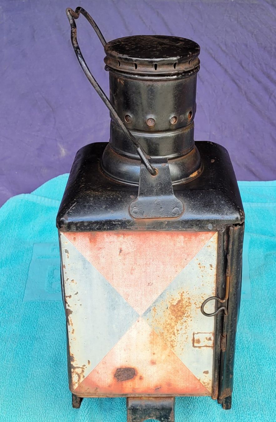 Altro in Decorazioni & Accessori: Antike Weichenlampe Petroleum – Usato da Thun venduto da Engel114 6