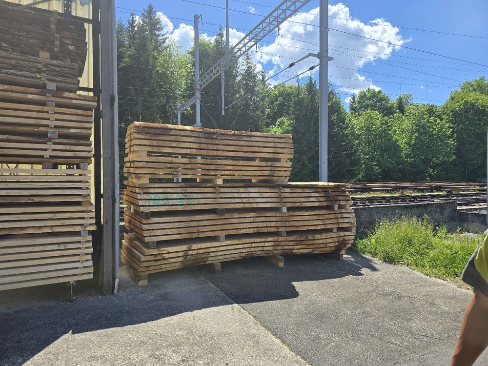 Articoli in legno: XXL Eichenbrett – Nuovo (secondo la descrizione) da Lützelflüh-Goldb venduto da ch.waelchli-holz.ch 2