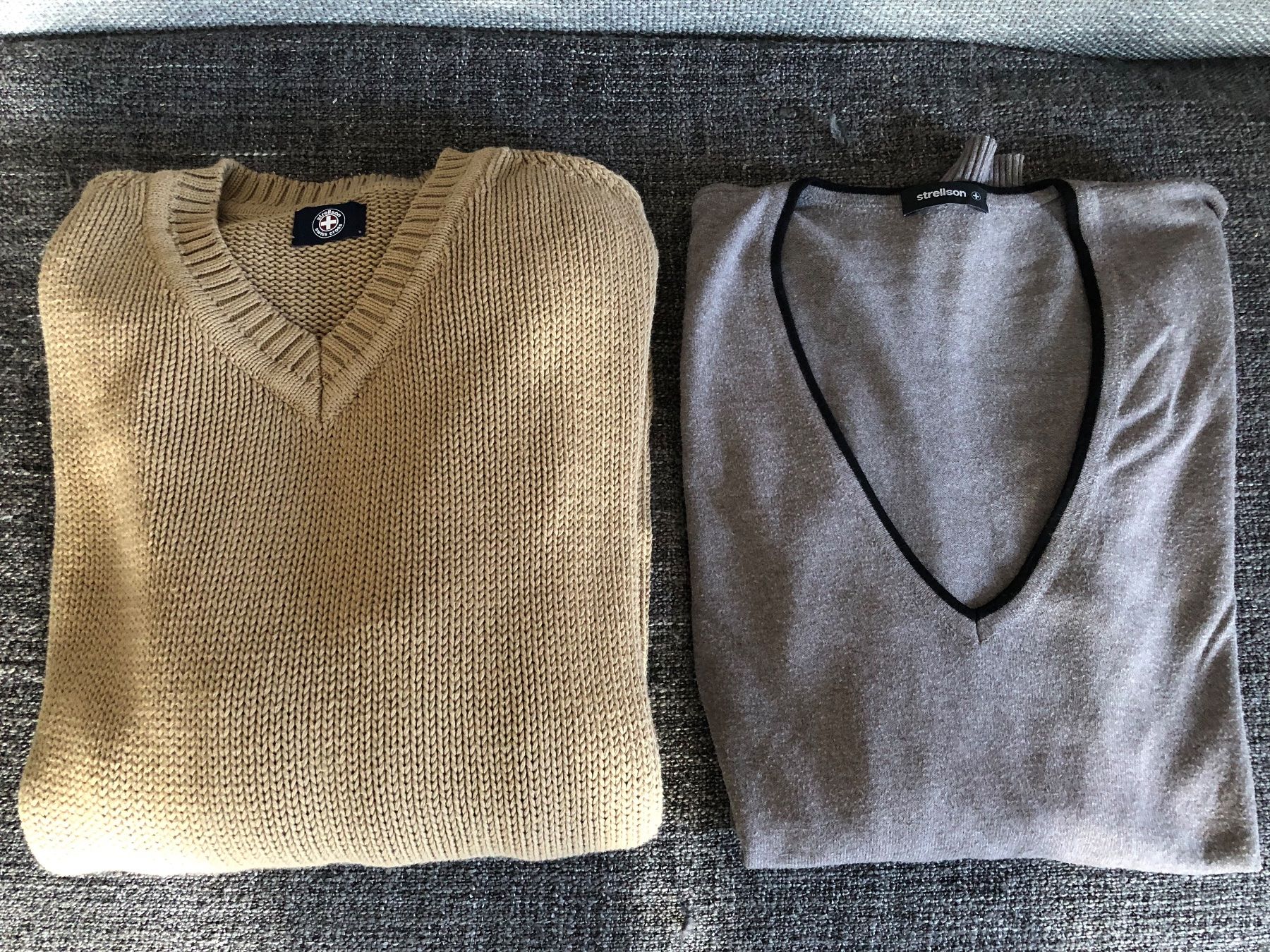 Strellson Kleiderpakete: 2 Strellson Pullover Pulli Markenkleider Unisex – Gebraucht aus Frauenfeld von Babytimmy