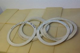 7x Gummidichtungen 229mm