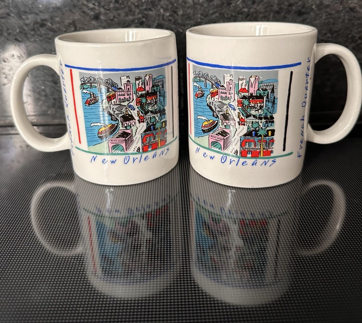 Tazze: 2 Mugs New Orleans – Usato da Embrach venduto da Spinas