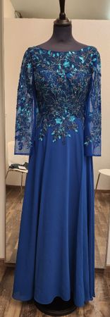 Petrol kleid