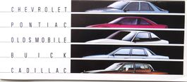 Kleiner GM Katalog von 1989