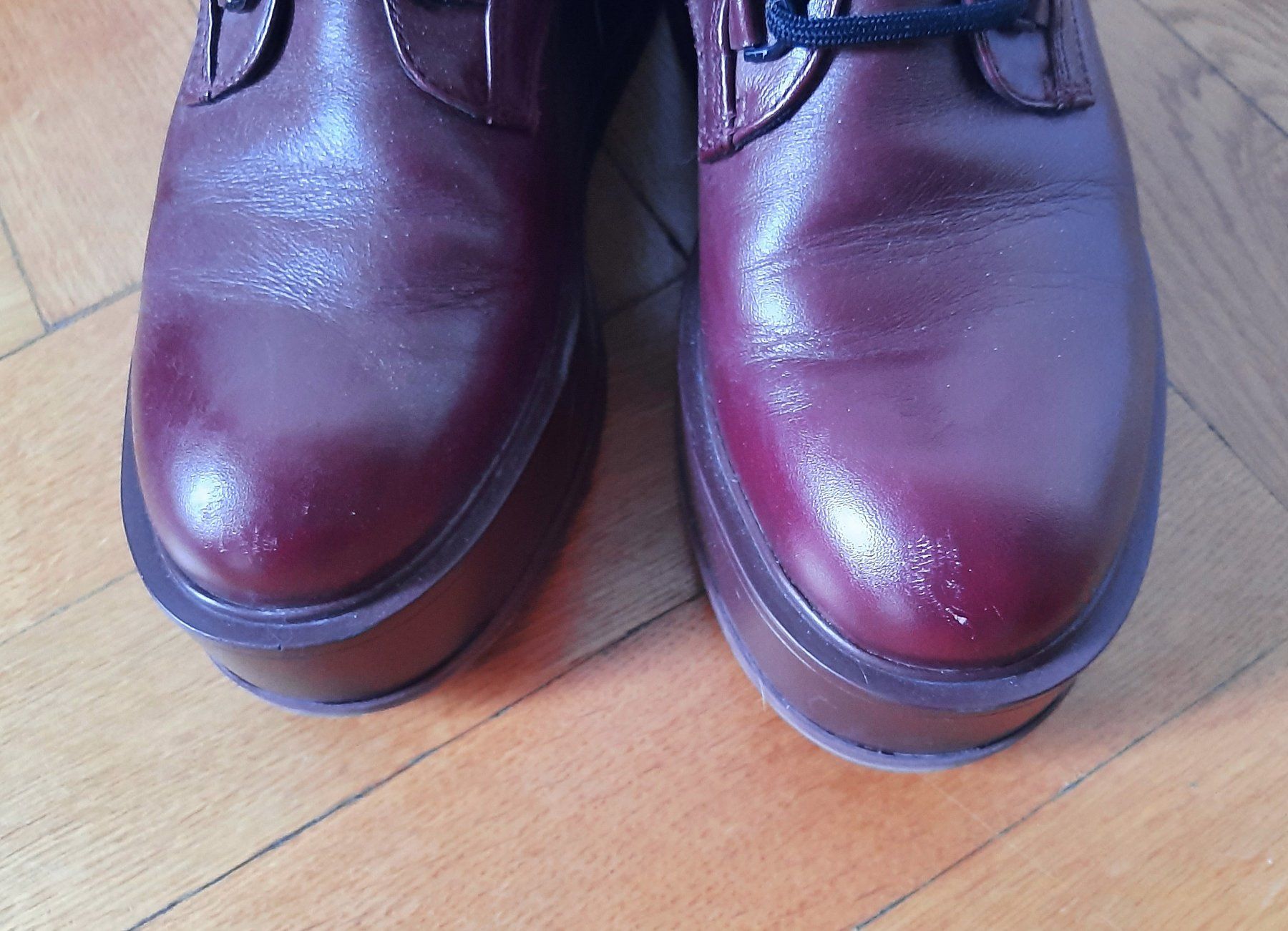 Liu Jo Damenschuhe: Liu Jo leather platform boots size 38 – Gebraucht aus Fribourg von metalhands 4