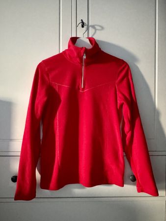 Safine Etirel Red Fleece - Warm Winter Layer Midlayer Ski