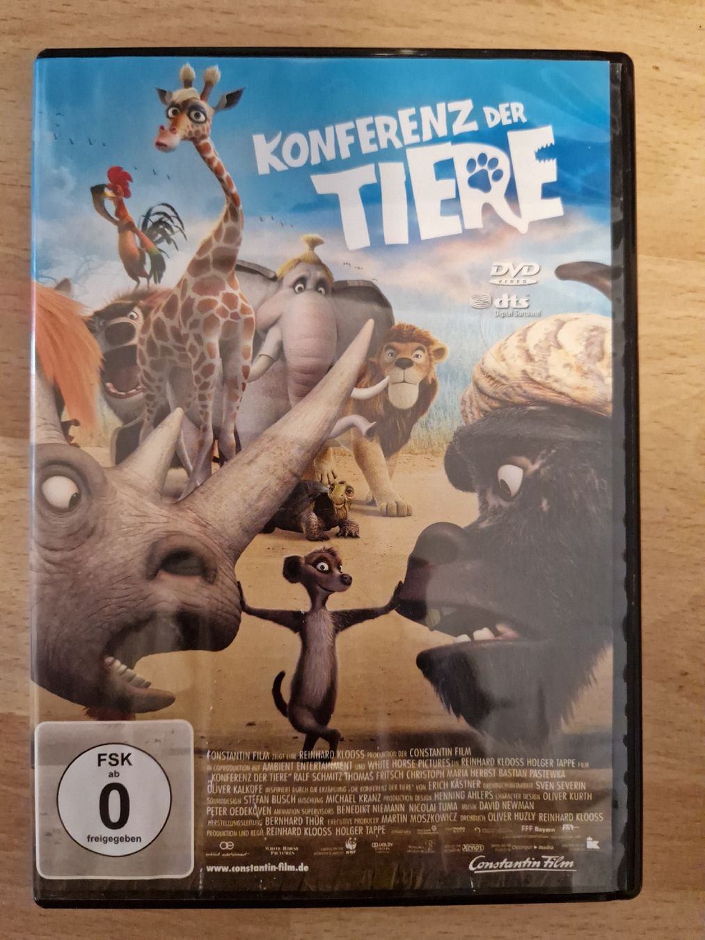 Tutti i DVDs: KONFERENZ DER TIERE – Usato da Zürich venduto da Arianco