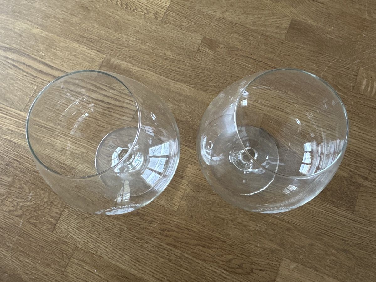 Bicchieri: Vecchia Romagna Gläser, 2 Stück, Cognac-Schwenker, Rarität – Nuovo (secondo la descrizione) da Krauchthal venduto da Kiddy32 3