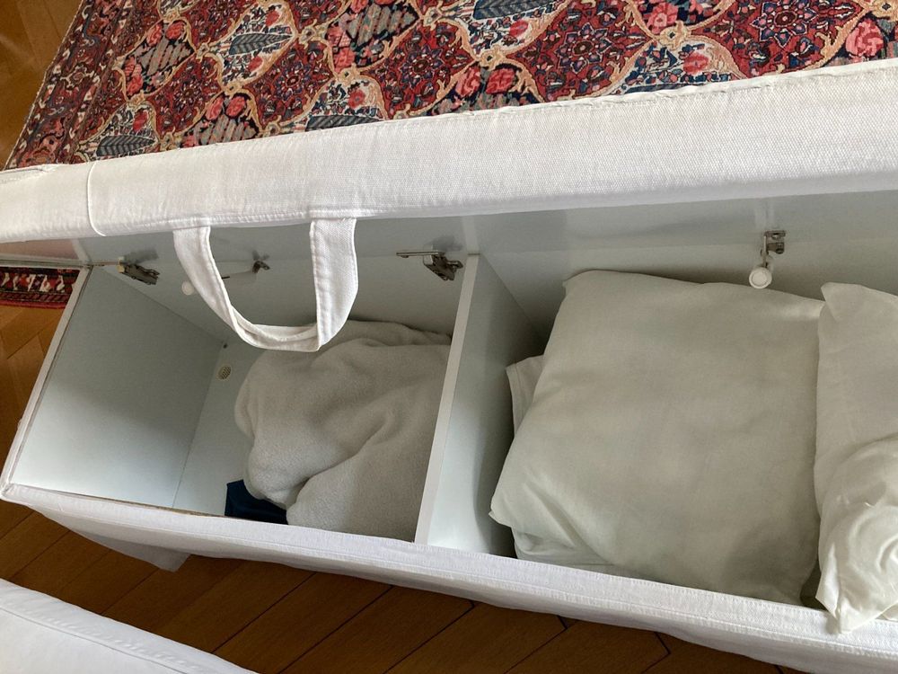 HOCKER TRUHE MIT AUFBEWAHRUNG, IKEA, SOLD OUT, SO PRAKTISCH Kaufen