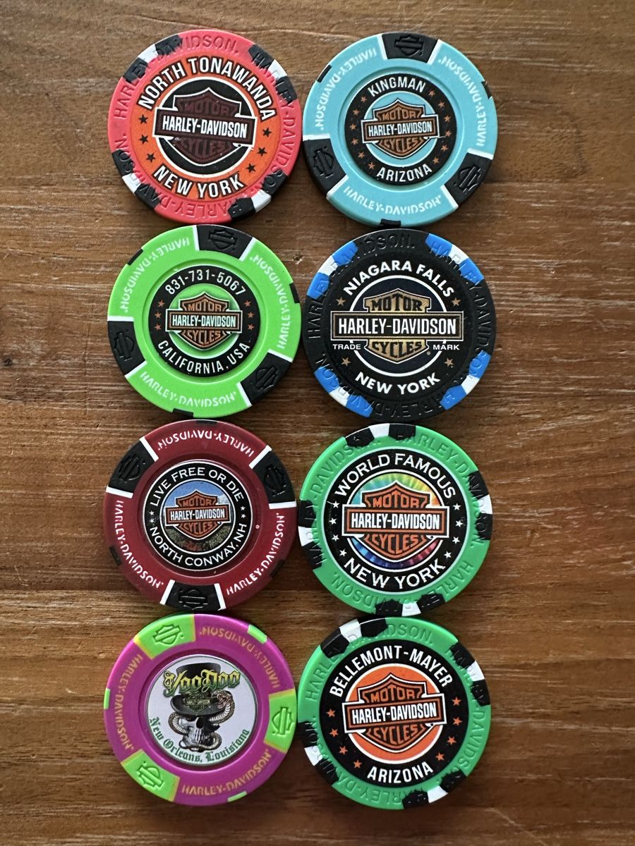 Giochi: Poker Chips Harley-Davidson USA dealer chips – Nuovo (secondo la descrizione) da Bättwil venduto da Samuel_Wyss 2