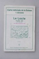 CN de la Suisse, 1 : 50'000, 231 Le Locle, 1968