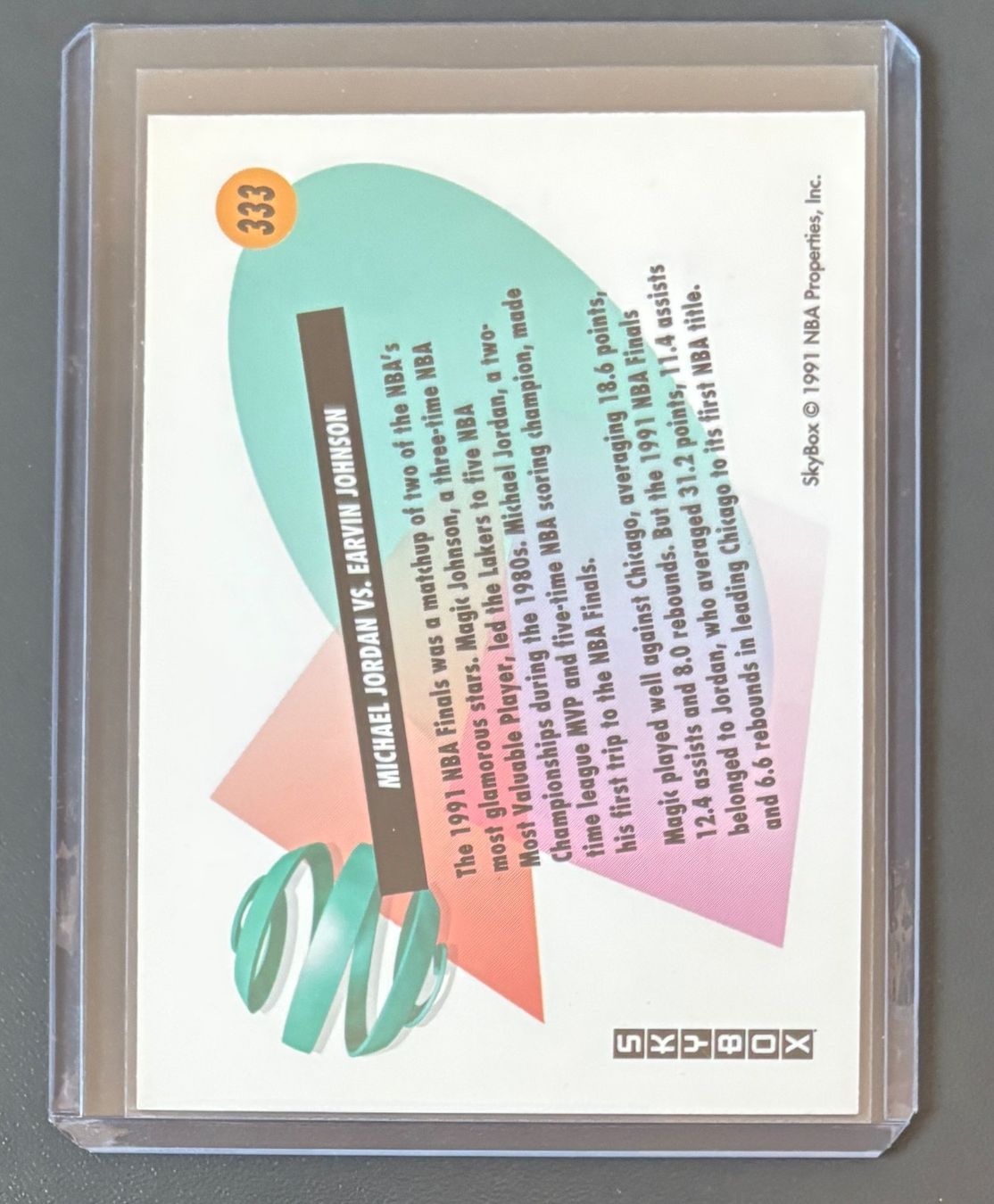 Nba Carte collezionabili: NBA Michael Jordan 1991 Skybox Finals Michael vs. Magic – Nuovo (secondo la descrizione) da Muri b. Bern venduto da winningloser 1