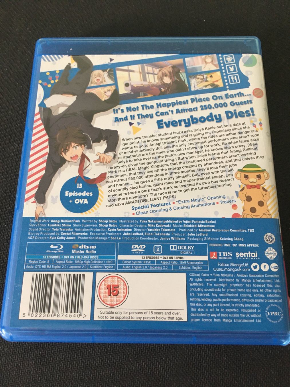 Tutti i DVDs: Amagi Brilliant Park [Blu-ray] – Usato da St.Gallen venduto da MedienJoe 1