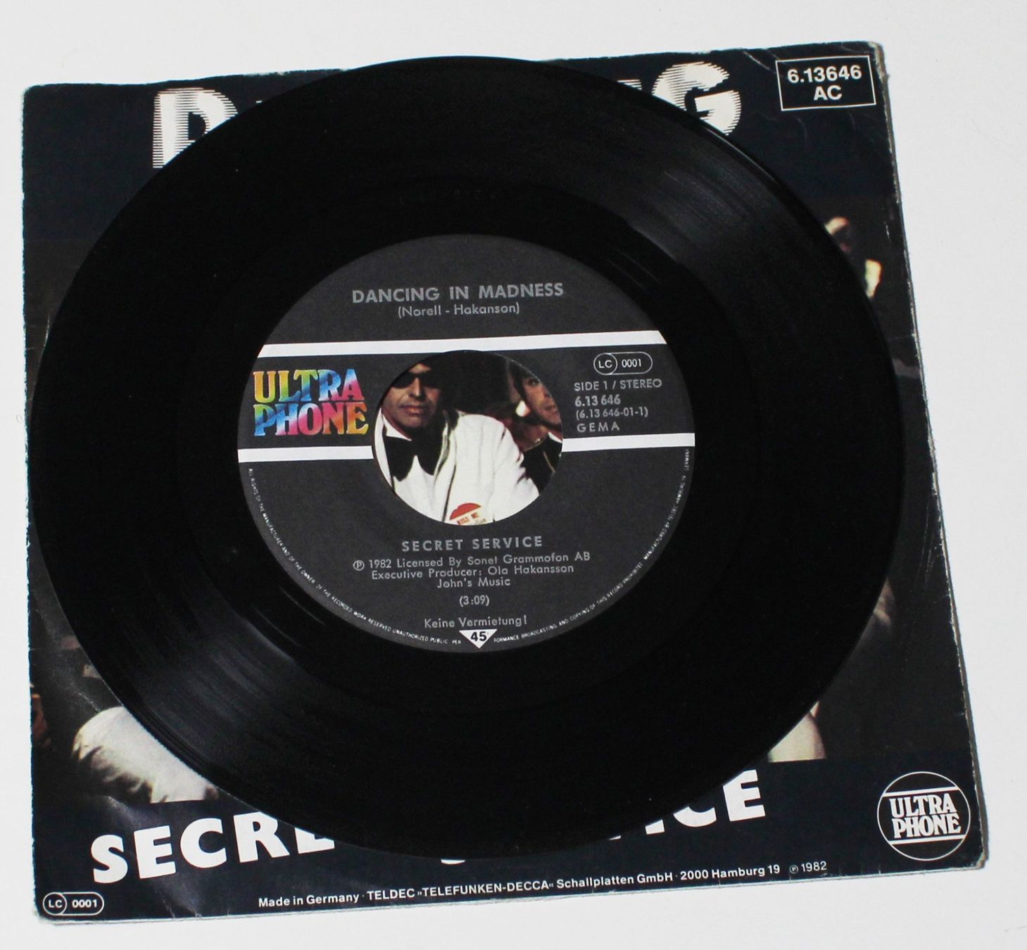 Dischi in vinile: 7" SECRET SERVICE - DANCING IN MADNESS 1982 – Usato da Brüttisellen venduto da Collector-Corner 1