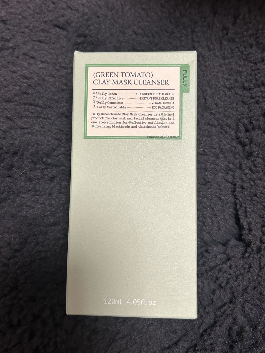 Cura del viso: Fully Green Tomato Clay Mask Cleanser – Nuovo e nell'imballaggio originale da Kloten venduto da raf_6nbr