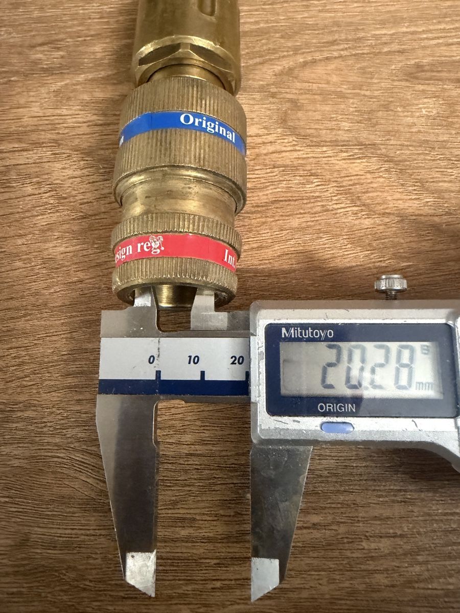 Tutti gli attrezzi: Renus Original Düse, massives Messing, 20 mm! – Nuovo (secondo la descrizione) da Nussbaumen AG venduto da olitech5415 3