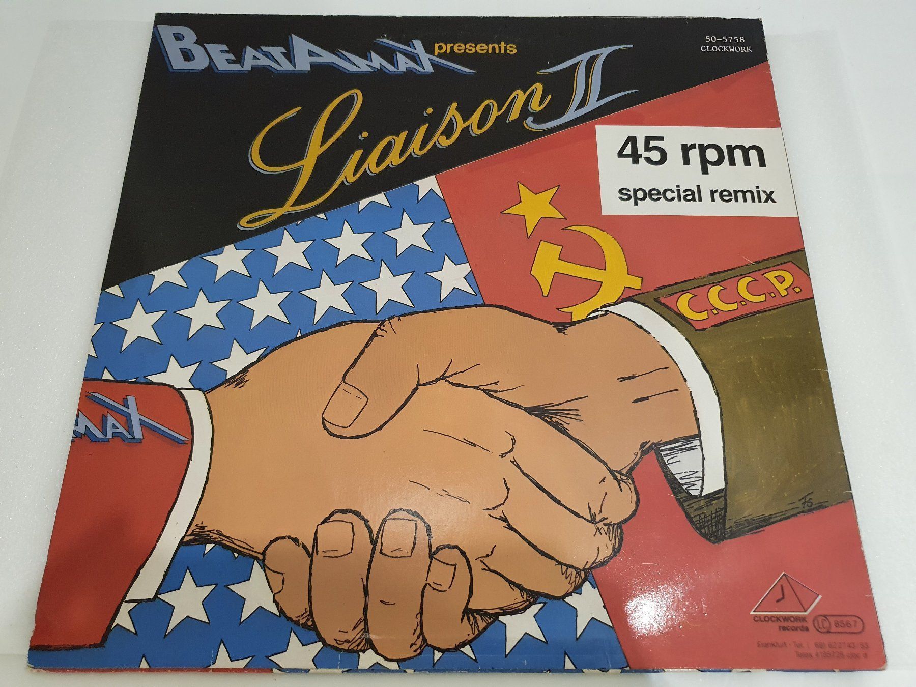 Dischi in vinile: Beat-A-Max - Liaison II (Remix) – Usato da Uster venduto da Vinyl-Leidenschaft 1