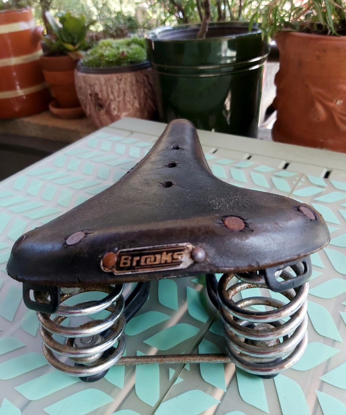 Selle & Accessori: Brooks Ledersattel vintage – Usato da Bern venduto da aronari 2