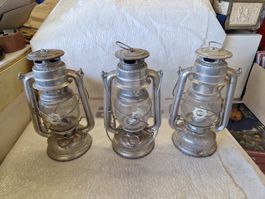 Sturmlaterne alte Petroleumlampe Cristal