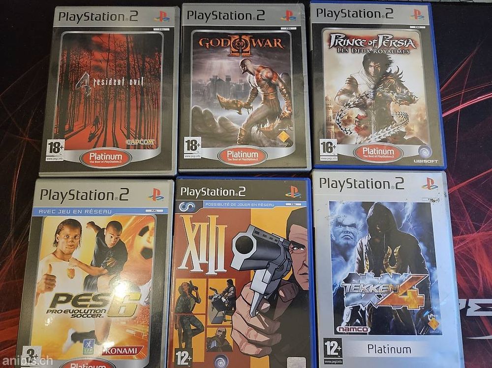 LOT 6 JEUX - Jeu Sony Playstation 2 PS2 - Complet - PAL - Très Bon Etat EUR 26,90 - FR