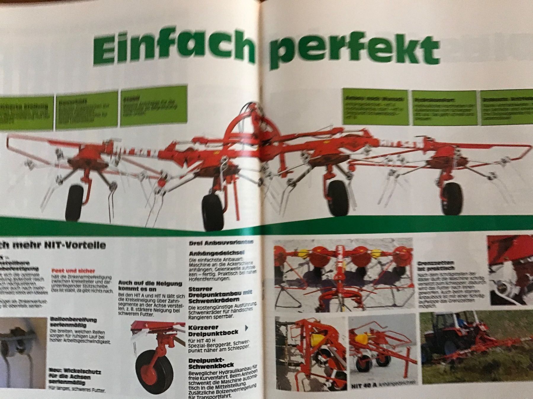 Traktoren: Pöttinger Prospekt Traktor Zubehör – Gebraucht aus Balterswil von Jeko1967 6