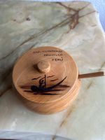 Holzschale mit Löffel, handgemacht, Peru, RDO TRUJILLO