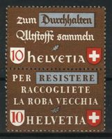 1942, Altstoffverwertung, Paar senkrecht d/i **
