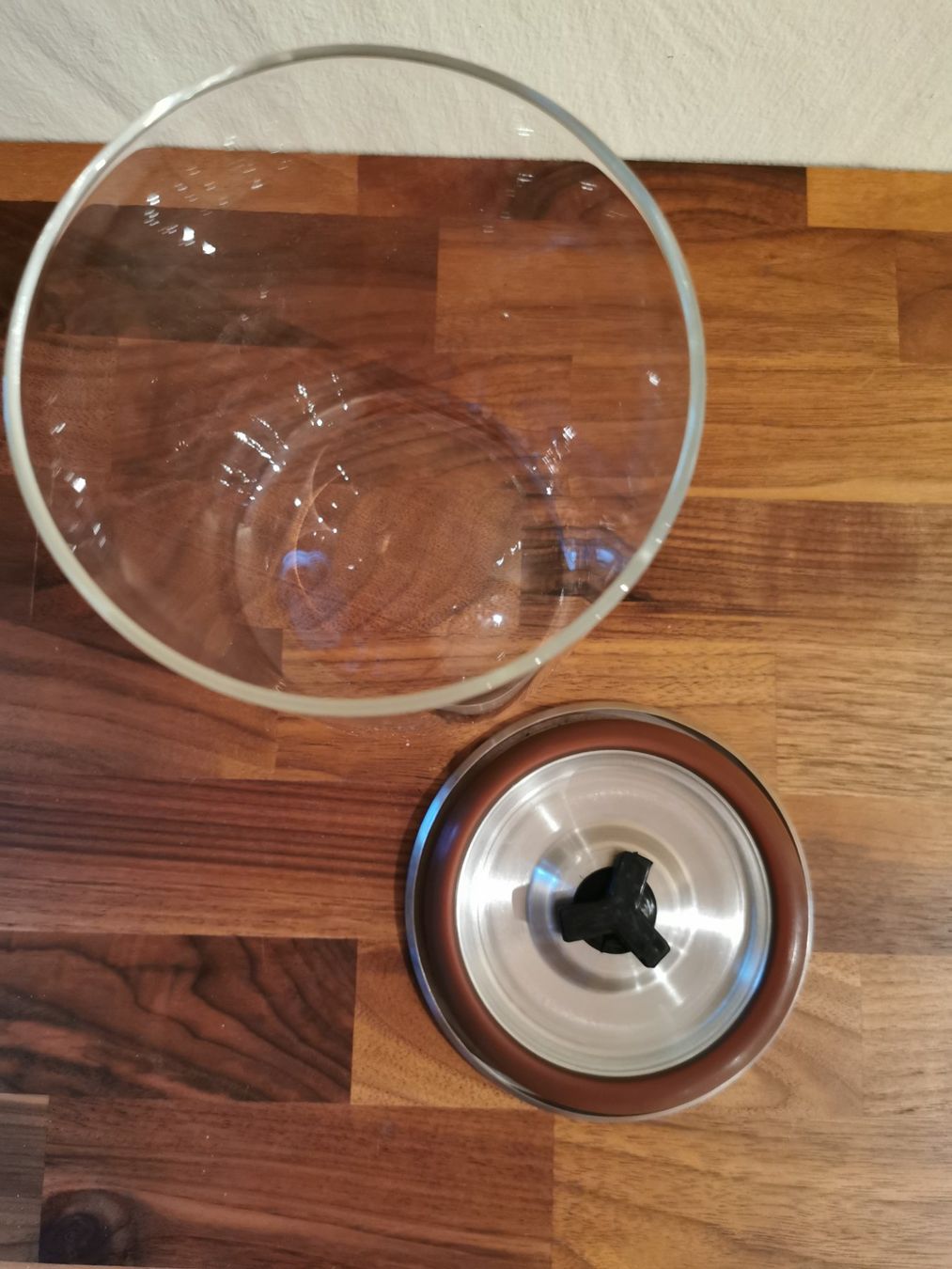 Behälter & Ähnliches: Glasbehälter / Vorratsglas / Vorratsdose mit Edelstahldeckel – Gebraucht aus Boniswil von Totomat-Lady2 3