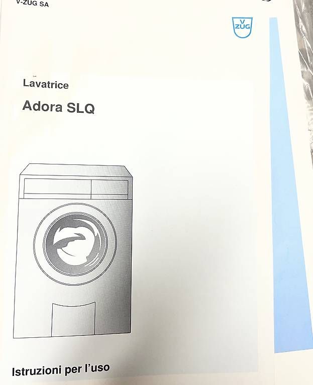 Lavatrici: Lave-Linge VZug Adora SLQ  – Usato da Zug venduto da Rembrandt2 1