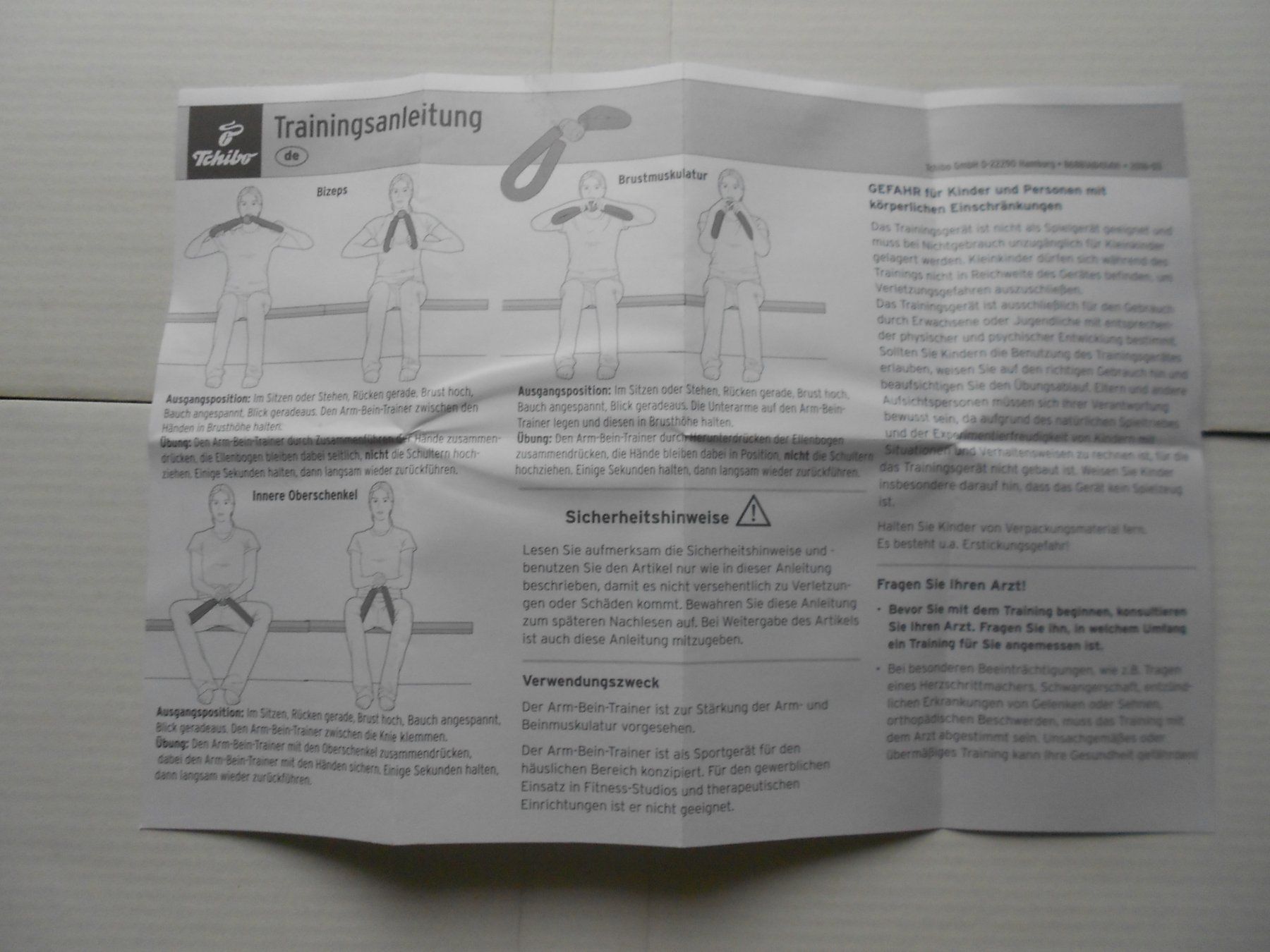 Hometrainer: Arm-Bein-Trainer – Nuovo (secondo la descrizione) da Wettingen venduto da Andromeda26 1