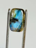 24.4mm x 13,6mm Labradorite multi fire spectrolite loose ge