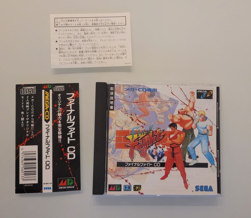 The Ninja Warriors - SEGA Mega CD Taito - NTSC-J JAP JAPAN