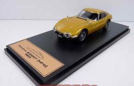 TOYOTA 2000 GT MF10 1969 GELB 1:43 HACHETTE JAPAN