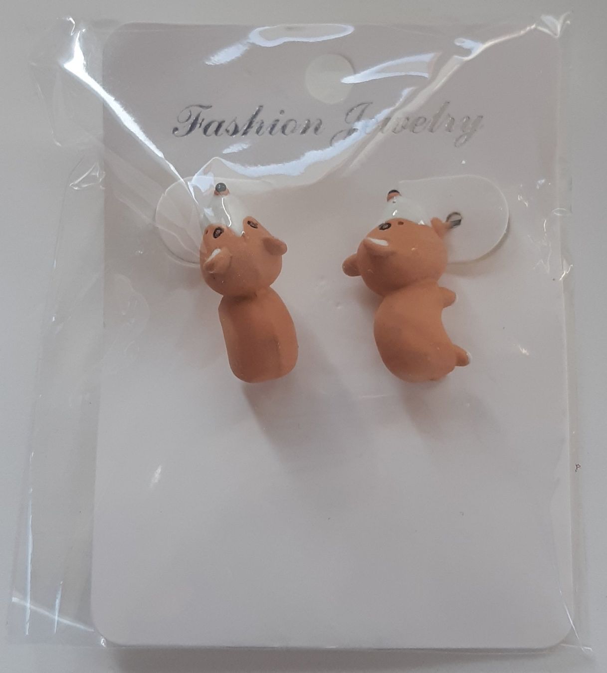 Ohrringe & -stecker: Boucles d'oreilles - Chiens beiges – Neu und originalverpackt aus La Chaux-de-Fonds von beasach 2