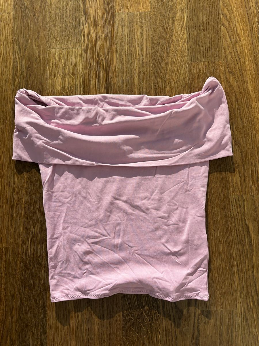 Pull&Bear Top: Off Shoulder Rosa/Violett Top - Pull and Bear - Grösse S – Usato da Kastanienbaum venduto da ali_vr9f