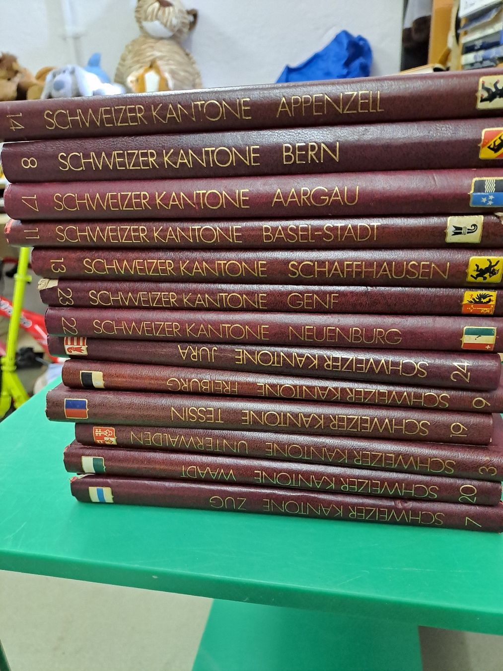 Libri: Schweizer Kantone: 12 Bücher der  Sammlung, Top Zustand! – Usato da Zürich venduto da Schoebi19