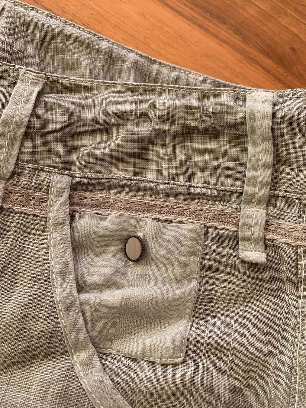 Nile Pantaloni: NILE mega schöne Leinen Sommerhose Gr. S – Nuovo (secondo la descrizione) da Meiringen venduto da Sheyene 2