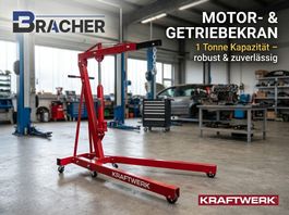 Kraftwerk Motor- & Getriebekran mit 1 t Kapazität NEU & OVP