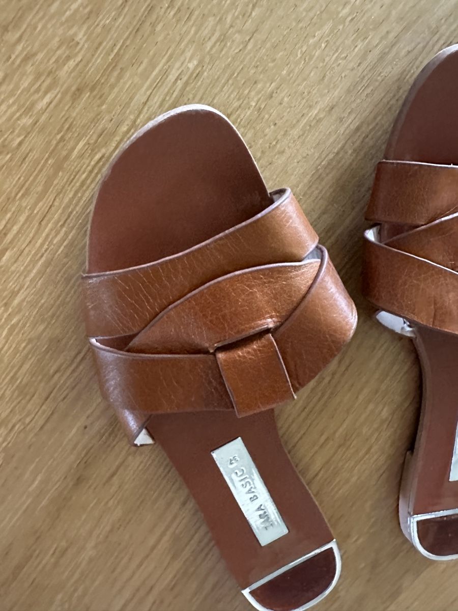 Zara Scarpe da donna: Mules aus Leder  Zara Grösse 37 – Usato da Bern venduto da Tana31 1