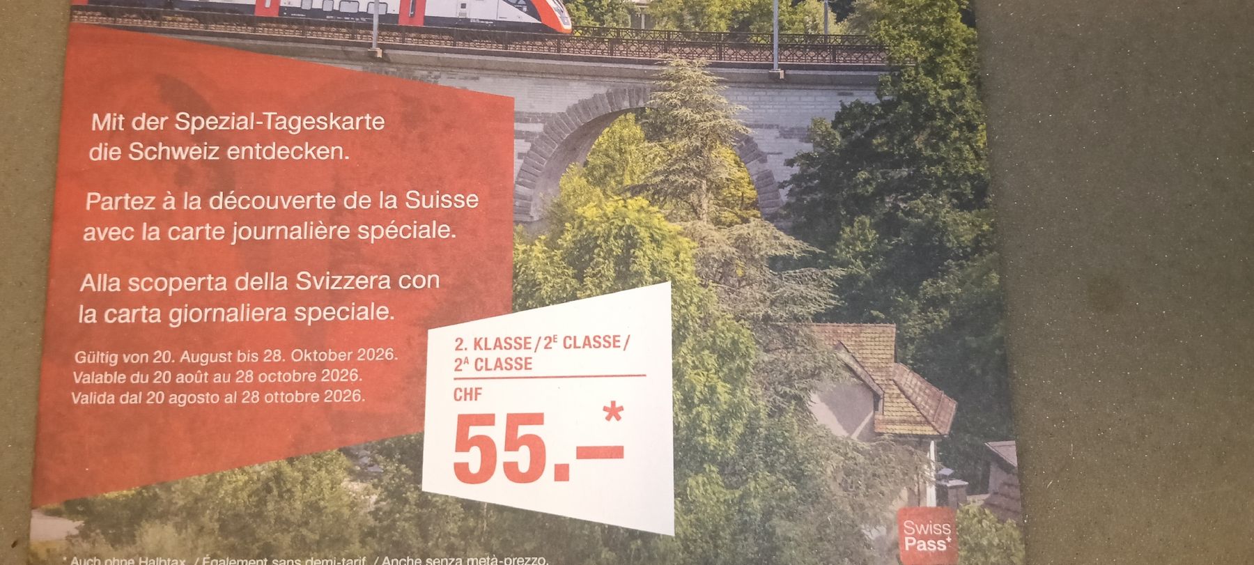 Biglietti: Tages GA SBB – Nuovo e nell'imballaggio originale da Winterthur venduto da HCTG 1