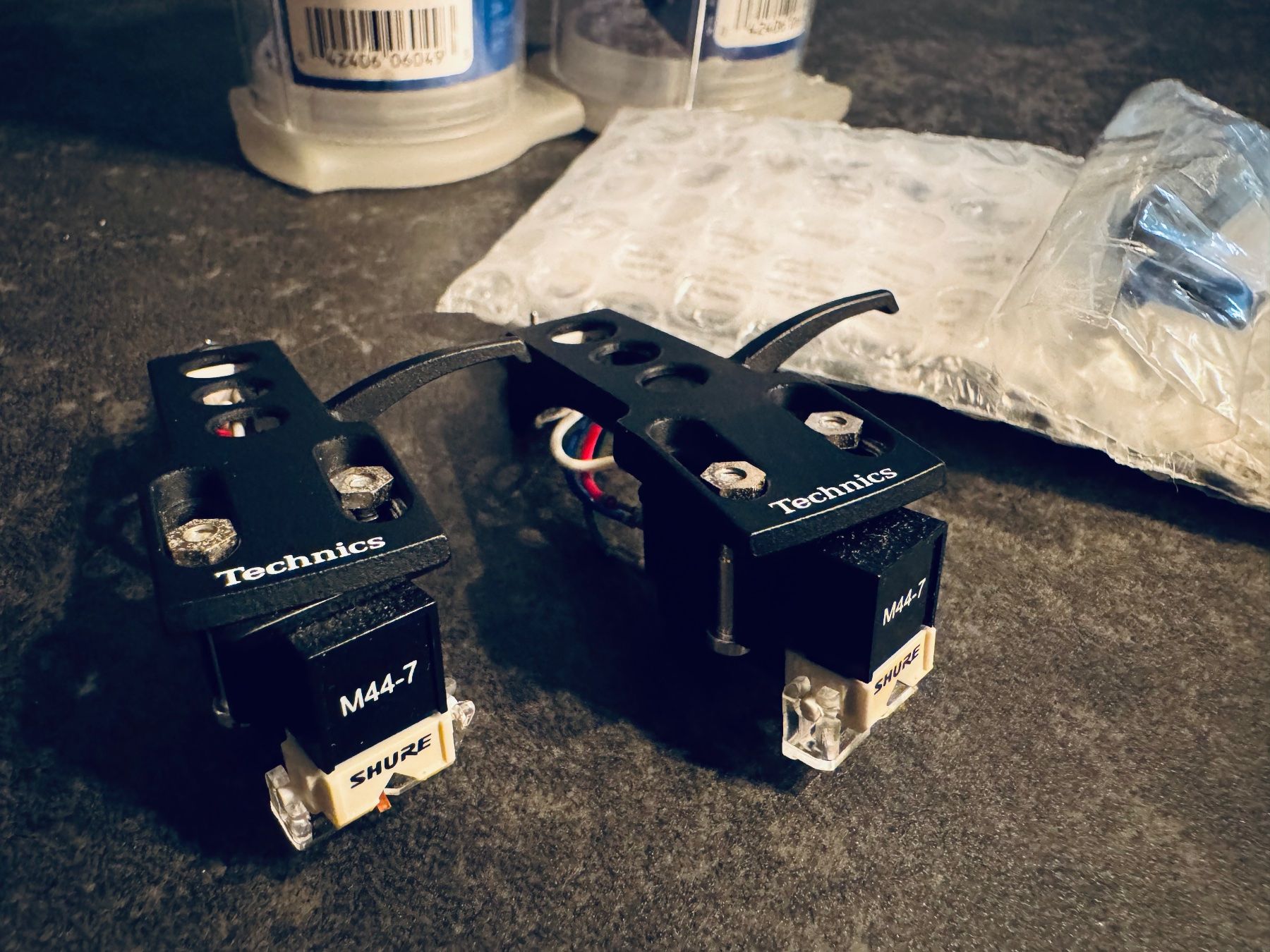 Technics Giradischi: Shure M44-7 System inkl. N44-7 Nadel & Technics Headshell DJ – Usato da Kilchberg ZH venduto da IROC84 4