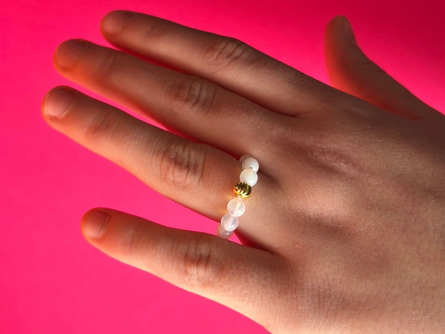 Anelli: Fingerring Stein Opal (unisex ca. Ringgrösse 50-56) – Usato da Laufen venduto da Bellavitaboom 2