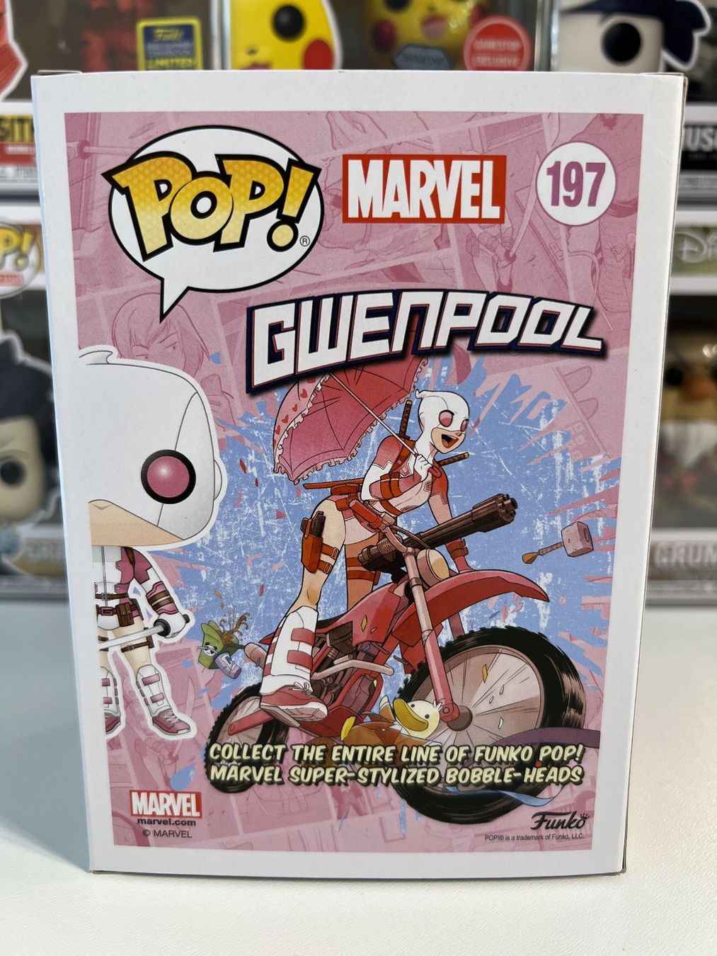 Funko Statuette: Funko POP! Marvel Gwenpool Masquée avec Epée – Nuovo e nell'imballaggio originale da Le Mouret venduto da perfectbijou 2